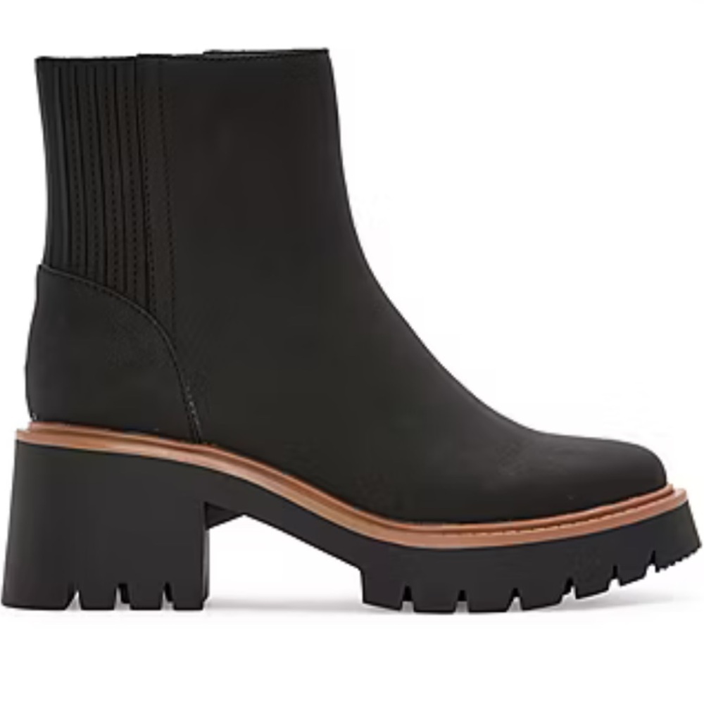 a.n.a Womens Marie Block Heel Booties